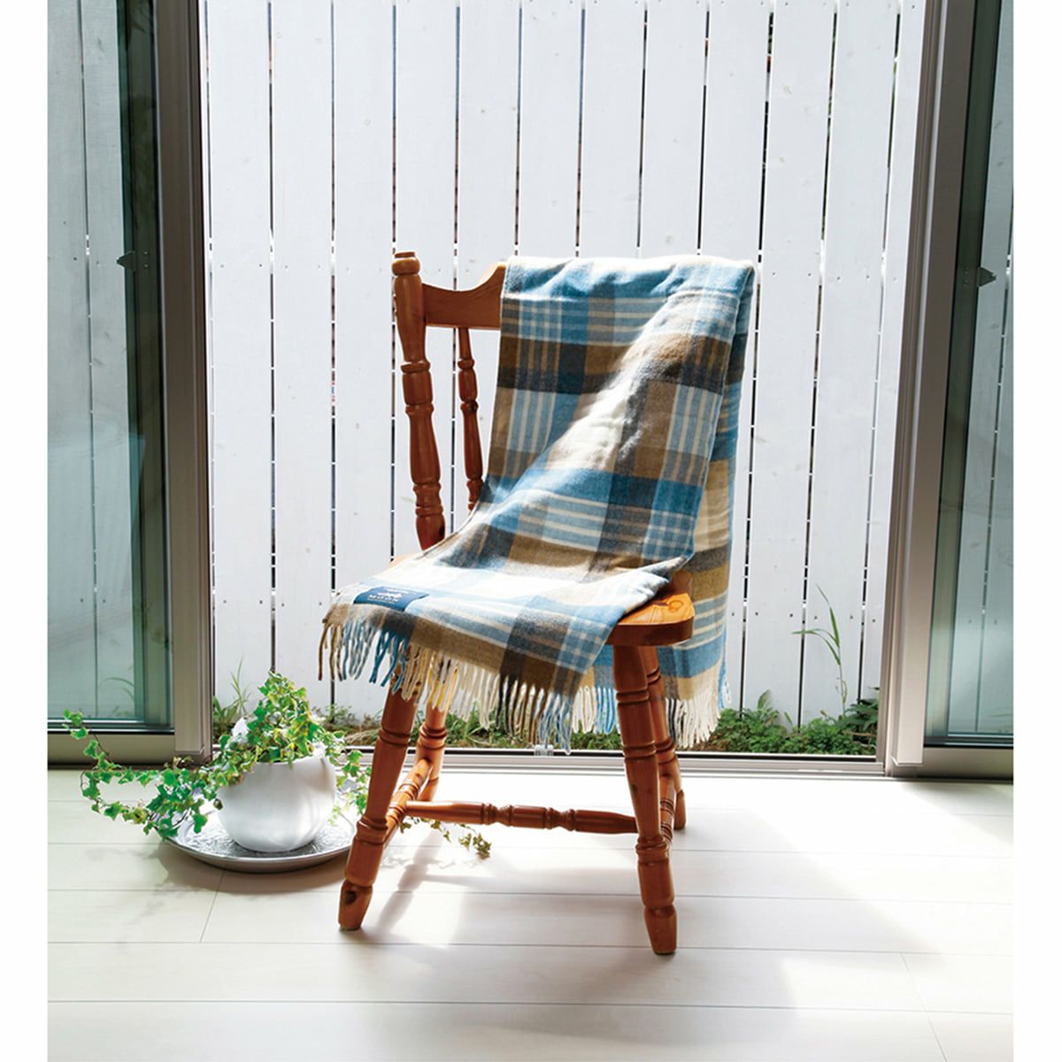 電気肩ひざ掛け KDH-M483 コイズミMOONコラボ ウール100% 電気肩