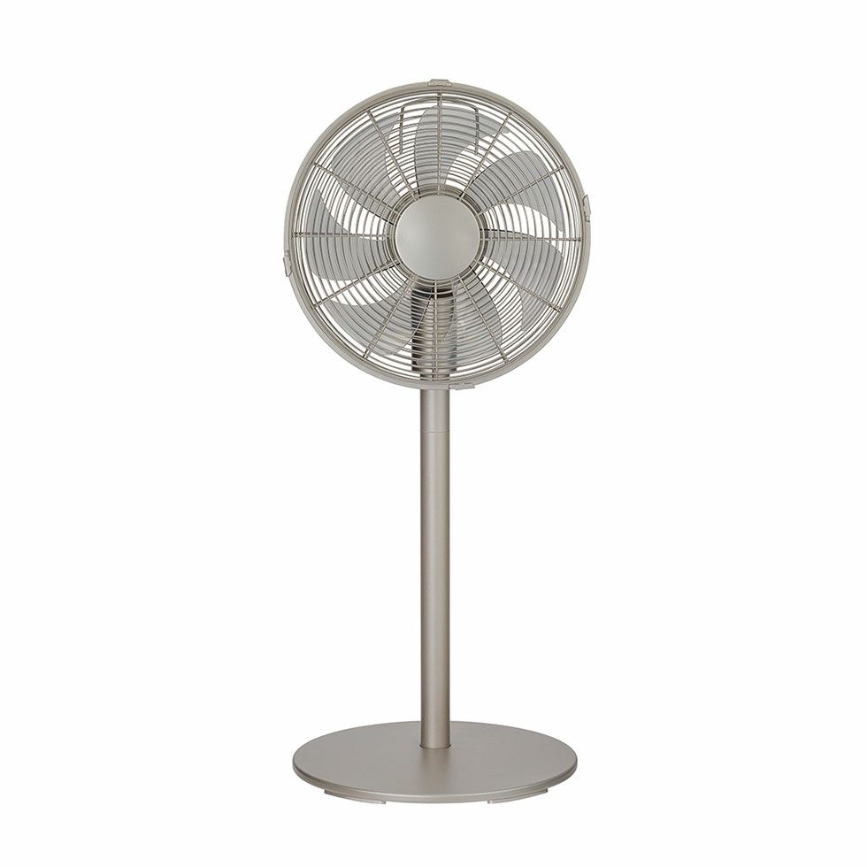 REED スチール製 3枚羽根扇風機 メタリックシルバー REED スチール製 3