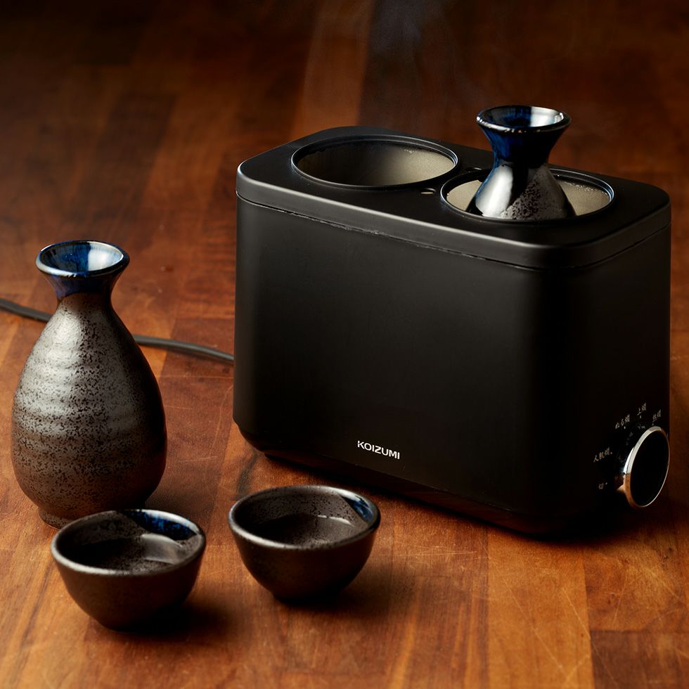 酒燗器 徳利盃セット 神亀ロゴ入り KOIZUMI 酒燗器 徳利盃