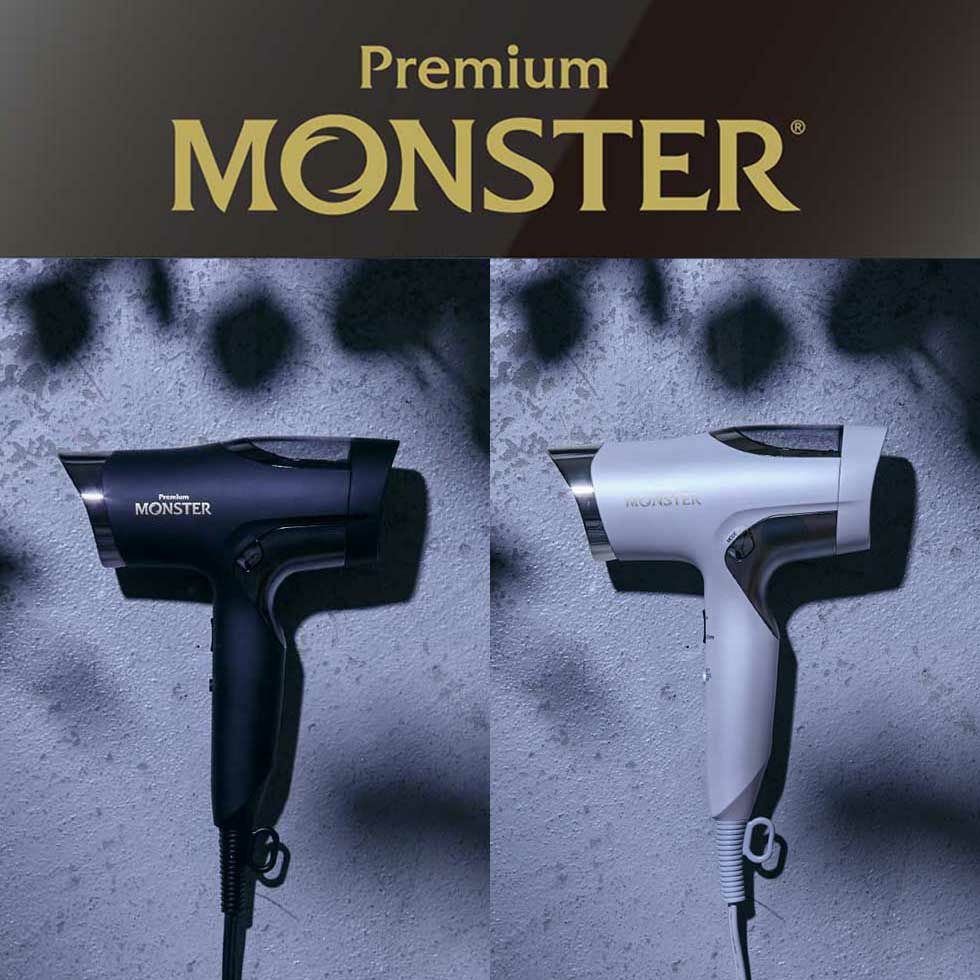 Premium MONSTER ヘアドライヤー コイズミ ドライヤー 黒