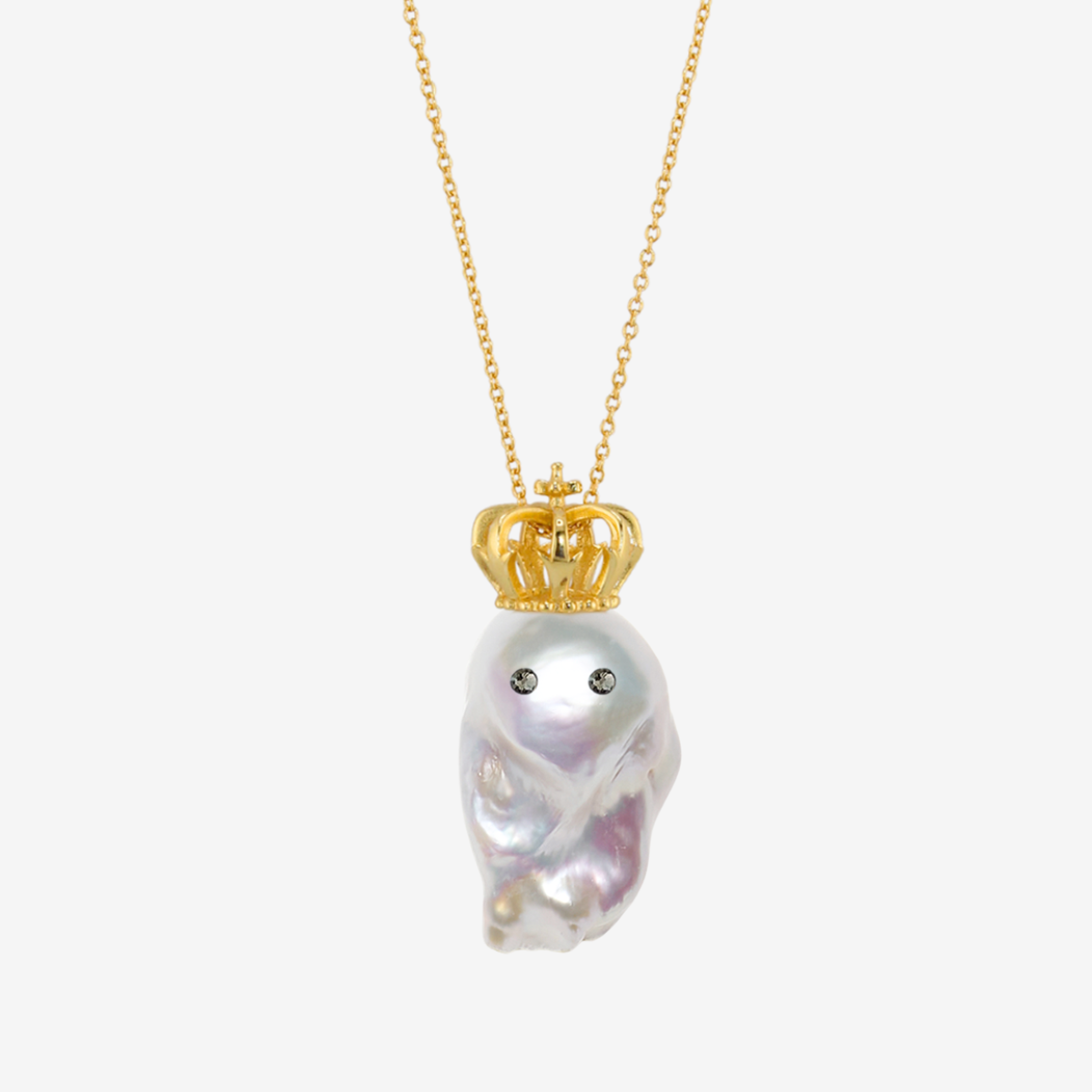 King Ghost Baroque Pearl Pendant Top（GOLD） – LARICA