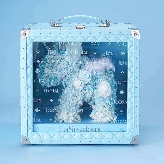 FLORAL Blue - LaSeydoux