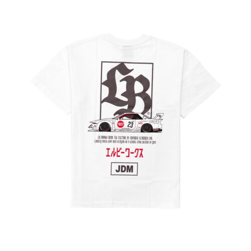 LB Box Logo R32 Tee White - LB-ONLINE STORE