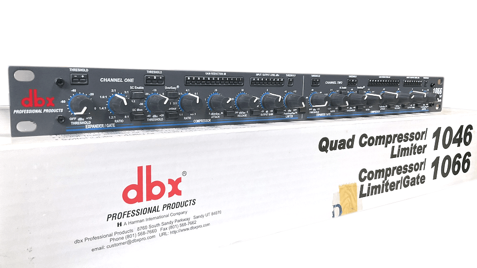 音源あり】dbx1066 実機レビュー＆くわしい使い方！ | れれれP公式