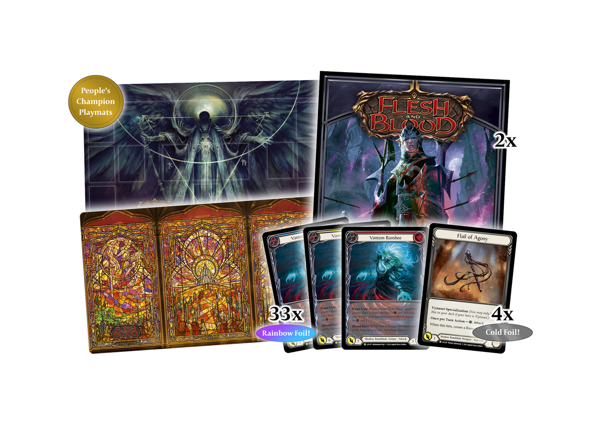 FABエニグマ プレイマット FLESH & BLOOD TCG - PART THE MISTVEIL