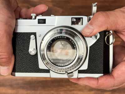 コニカ KONICA ⅢA 48mm⁄F2 レンジファインダー式フィルムカメラ