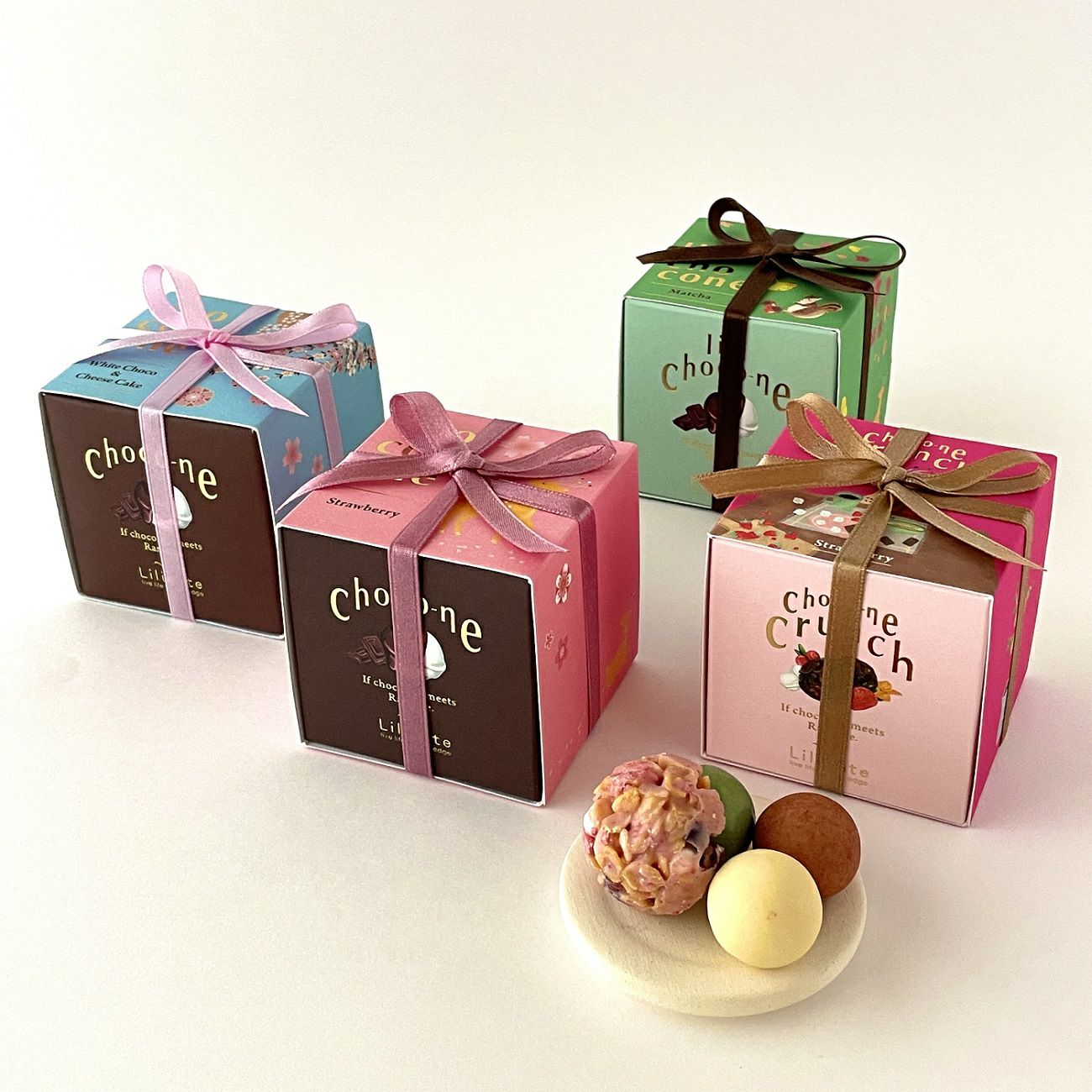 6種組み合わせ可] プチギフト ラッピング ボックス リボン