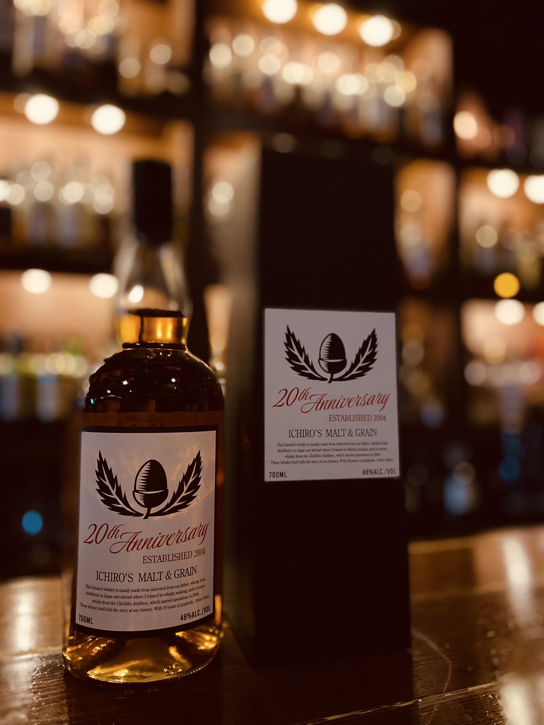 イチローズモルト20周年アニバーサリーボトル