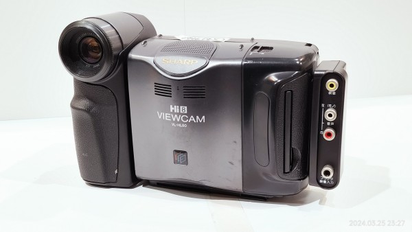 シャープVL-HL50液晶8ミリビデオカメラ 1996/平成8/SHARP/VL-HL50/Hi8