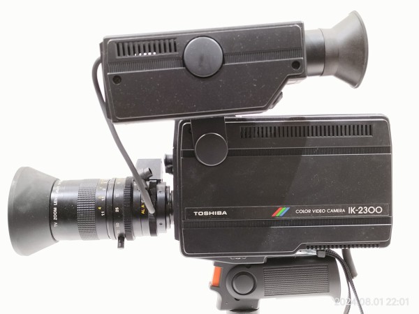 1980/昭和55/TOSHIBA/IK-2300/撮像管ビデオカメラ/Cマウント/キヤノン