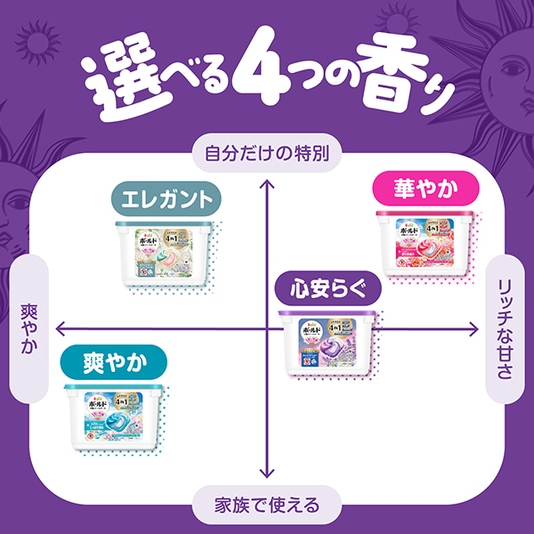 LOHACO - ボールド ジェルボール 4in1 ホワイトラベンダー＆ジャスミン