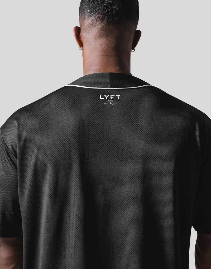 Old Y Mesh Baseball Shirt - Black – LÝFT