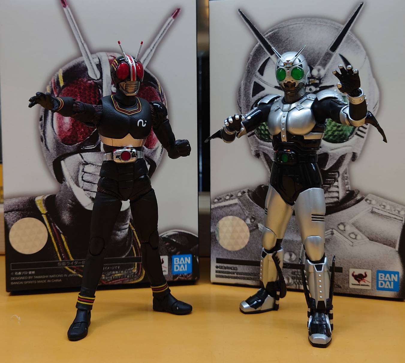 仮面ライダー 真骨彫製法シリーズ BLACK、シャドームーン 入荷