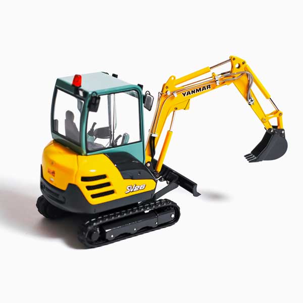 YANMAR Vi080 ミニカー Amazon.co.jp: ヤンマー ViO80ダイキャスト