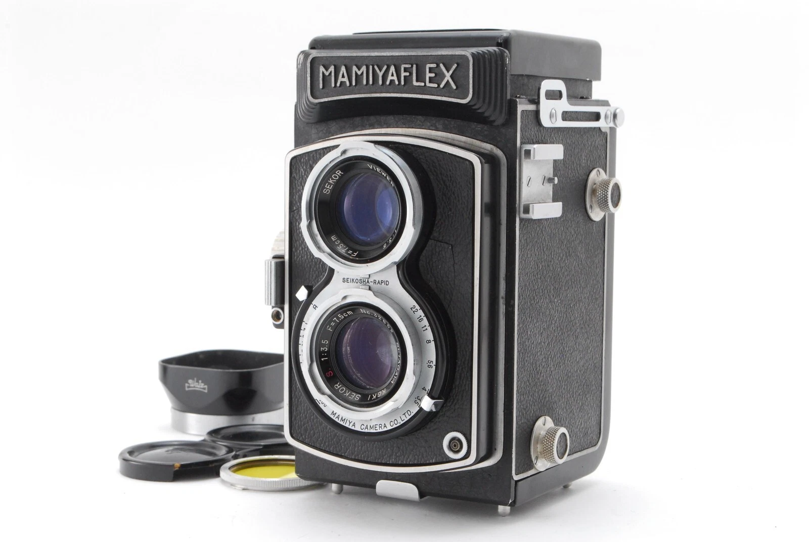 Mamiya MAMIYAFLEX Automat B Medium Format Film Camera With Leather
