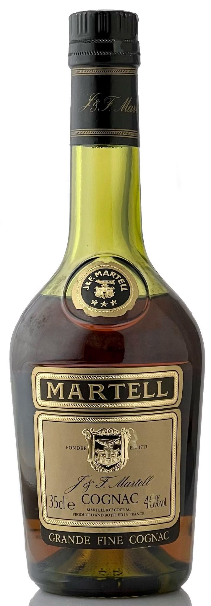 マーテル スリースター 80年代流通品 (350ml/46%) 【オールドボトル】