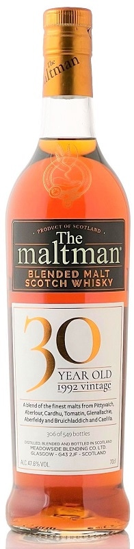 ブレンデッドモルト[1992] 30年 シェリーバット【モルトマン メドウ