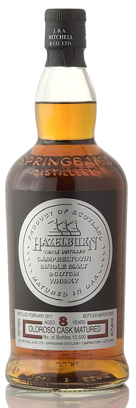 ヘーゼルバーン 8年 シェリーウッド