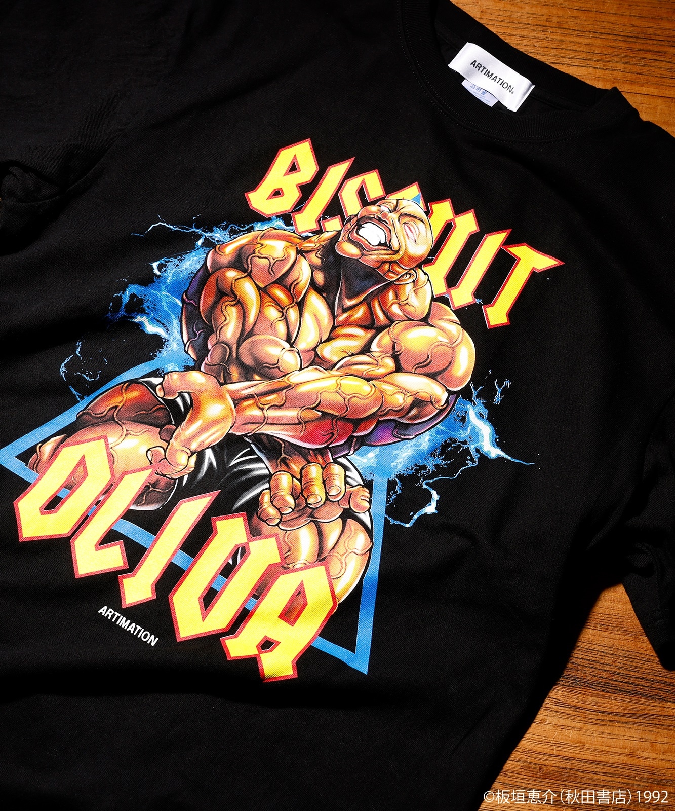 ビスケットオリバ Tシャツ Lサイズ 刃牙博 刃牙博ッッ！！ ビスケット