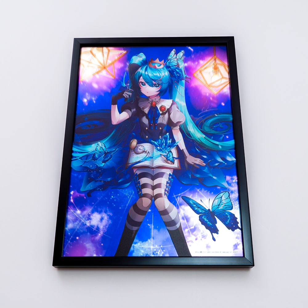 キャラパブ | すべての商品 | B5パブミラー 初音ミク (Art by 白雪とわ)