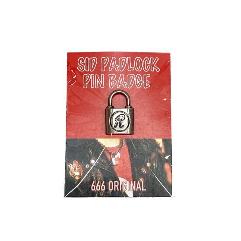 SID PADLOCK PIN BADGE｜『666』パンクロックファッションの通販
