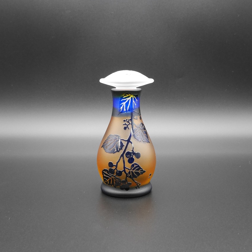 野葡萄瑠璃橙 醤油差し小 | 北一硝子 まごころお届け便