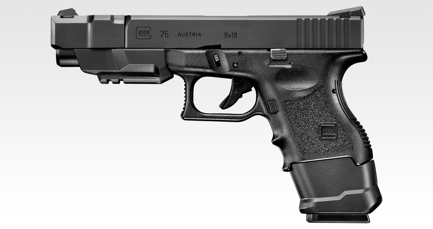 Glock 26 ガスガン ブラック グロック26 - ガスブローバック | 東京