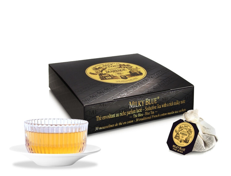 MILKY BLUE / ミルキー ブルー | モスリンコットン ティーバッグ
