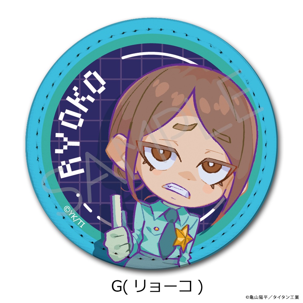 銀河特急ミルキー☆サブウェイ アクリルPOPバッジセット 全6種 銀河