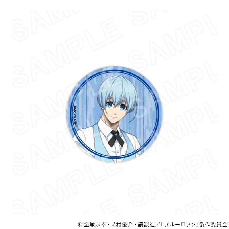 TVアニメ『ブルーロック』描き下ろし缶バッジ（カフェ衣装Ver）氷織 羊
