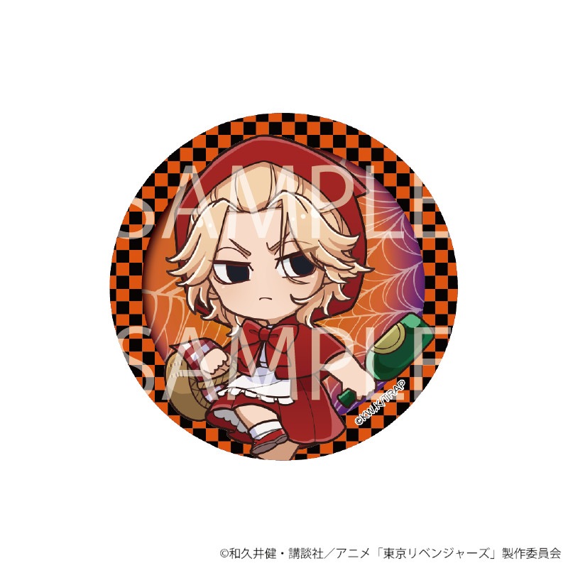 東京リベンジャーズ AGF 缶バッジ Wrapping 佐野万次郎 キザ セット