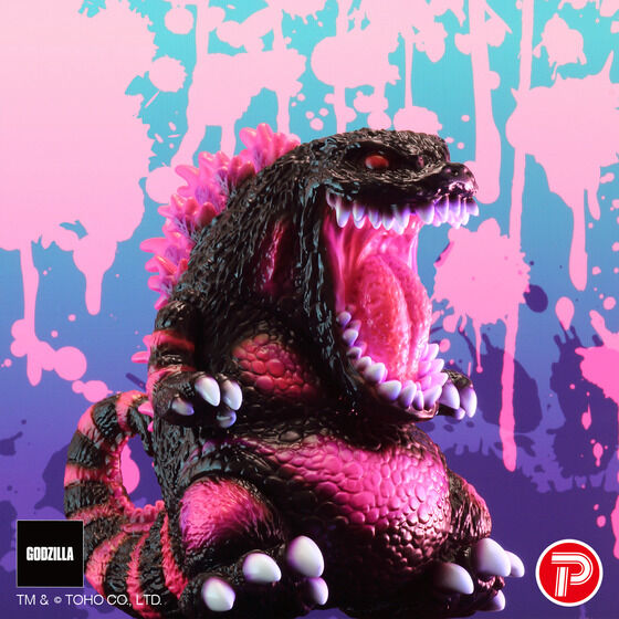 GODZILLA VINYL ART‐BC ゴジラ1995 KAGEMARU DESIGNS ピンク | 商品