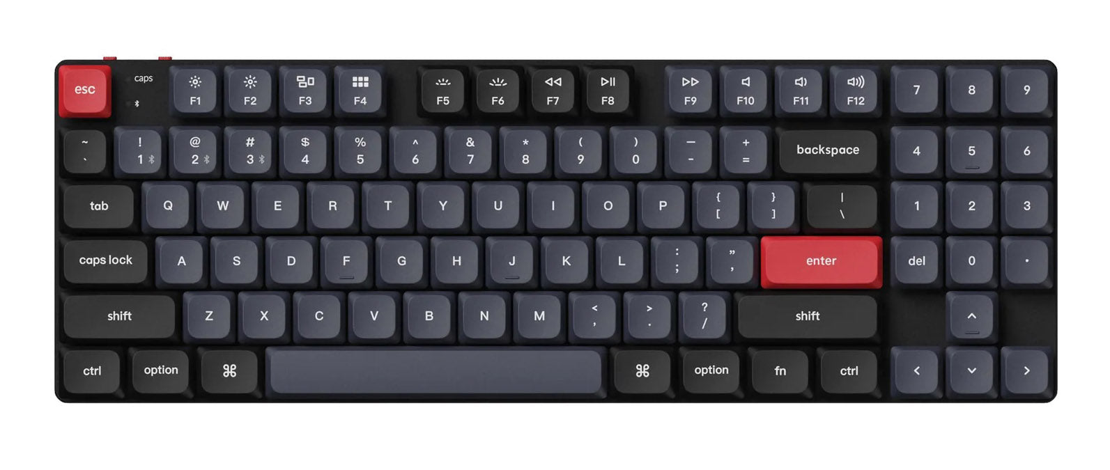 Keychron K13 Pro Hotswap Bluetooth RGB Low Profile Win + Mac Mechanica