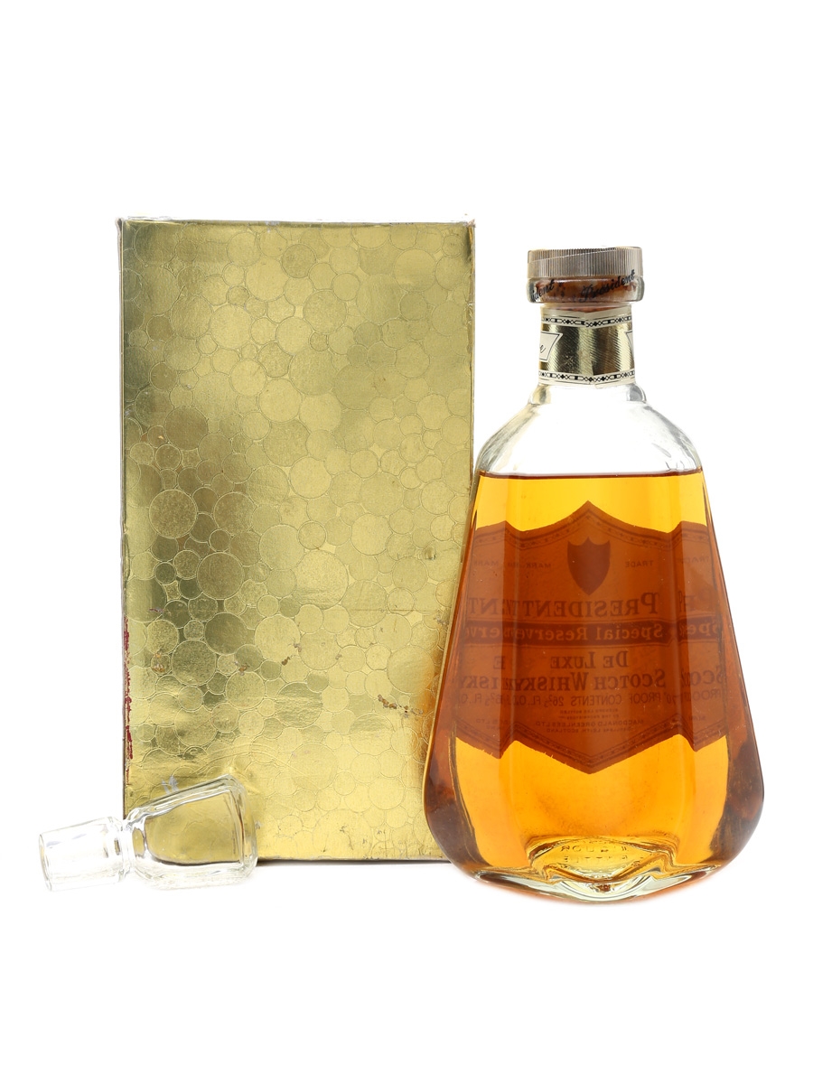 未開封古酒！PRESIDENT Special Reserve De Luxe President Special