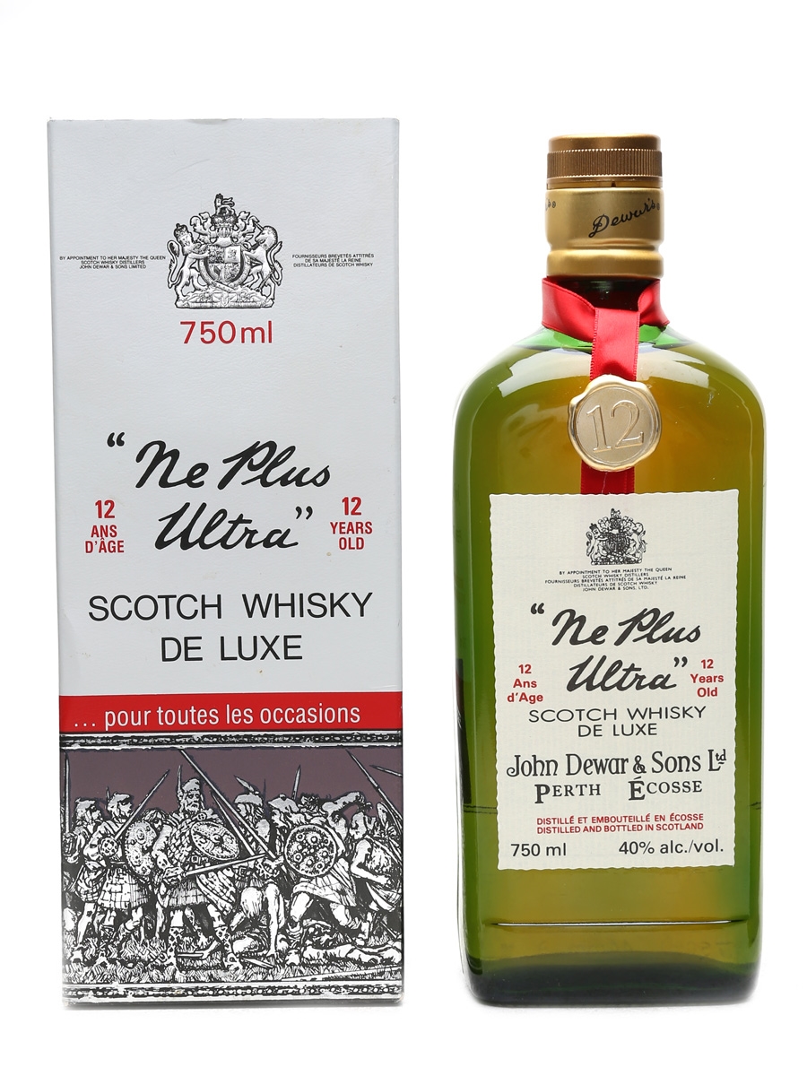 Dewar's Ne Plus Ultra 12 Year Old - Lot 40748 - Buy/Sell Blended