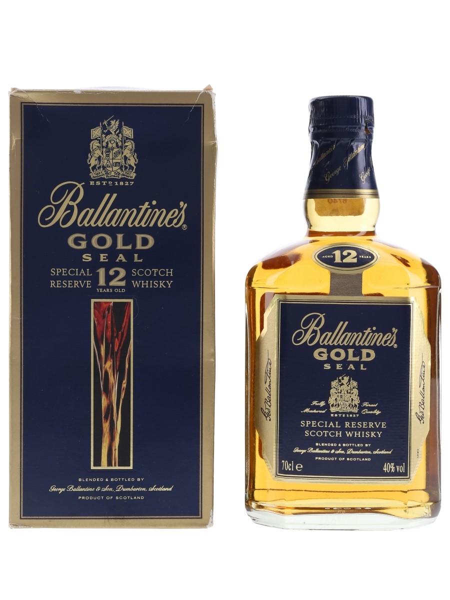 Ballantine's Gold Seal 12 Year Old - Lot 52633 - Buy/Sell Blended