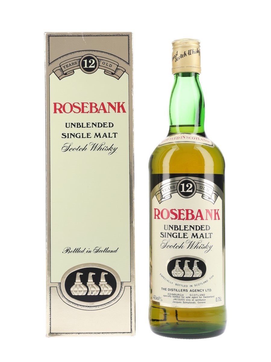 Rosebank 12年 750ml ウイスキー Rosebank 12 Year Old Flora & Fauna