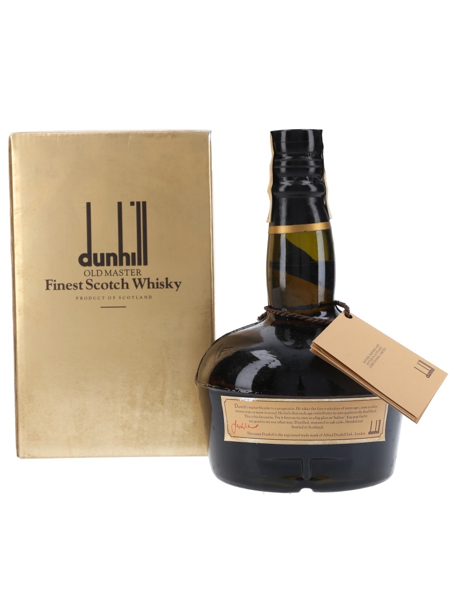 Dunhill Old Master Finest Scotch Whisky - Lot 102994 - Buy/Sell