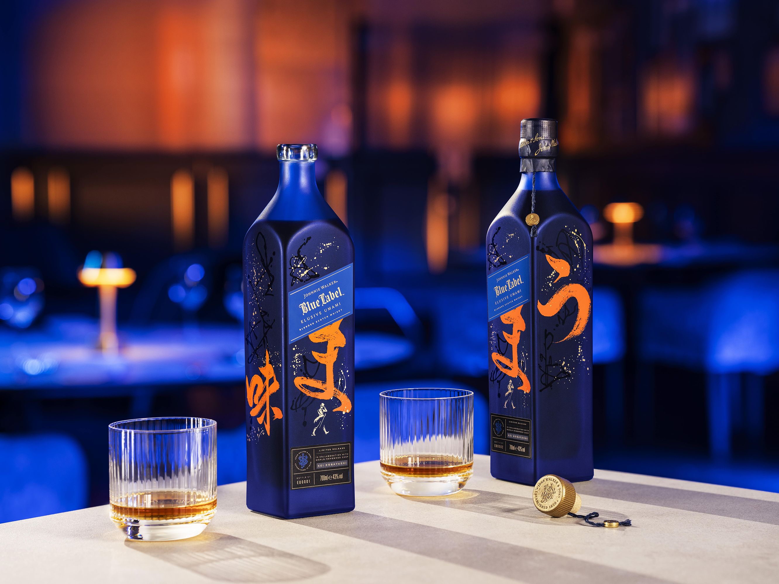 古酒 ジョニーウォーカー ブルーラベル 200ml 43% / Johnnie Walker