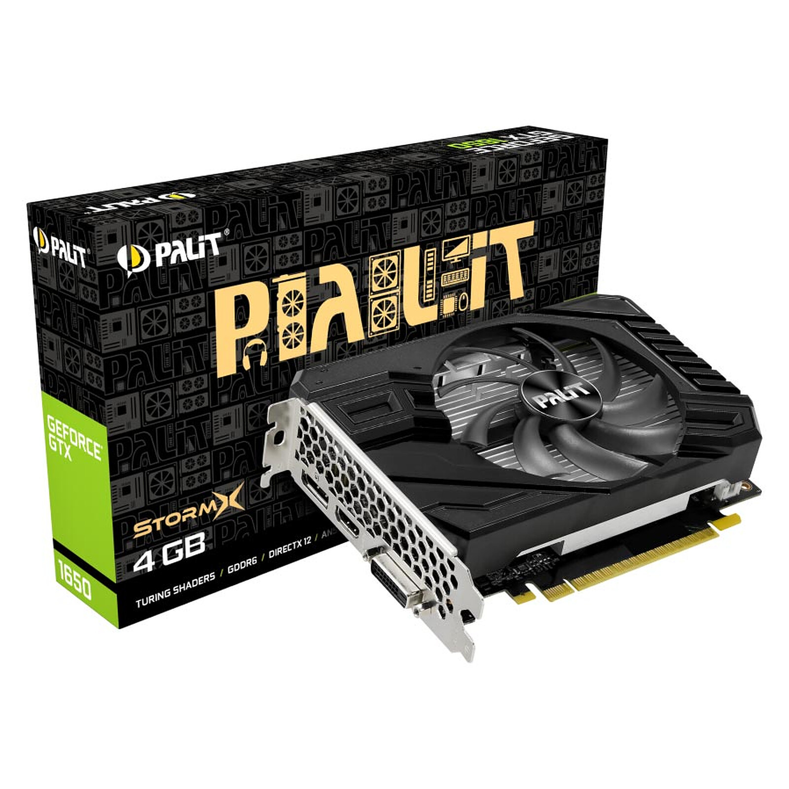Palit GeForce GTX1650 STORMX 4G 補助電源不要 【公式通販】