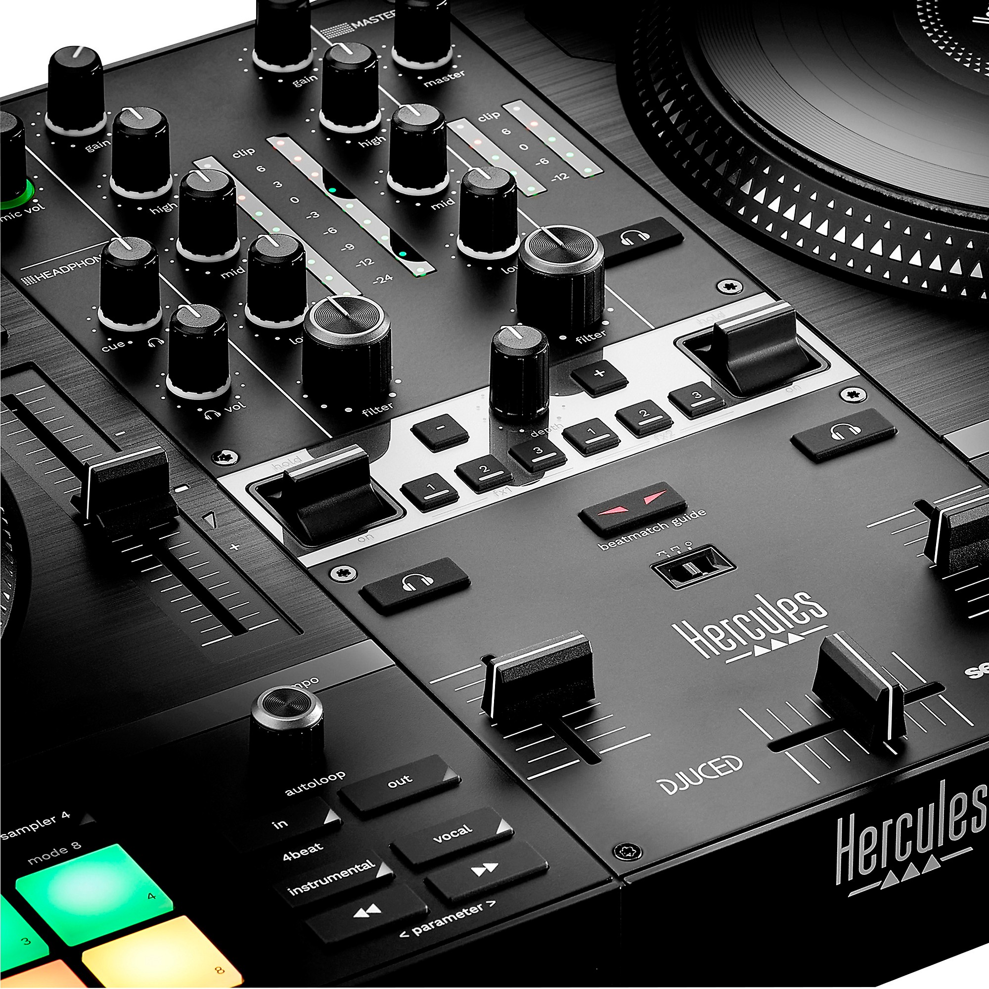 Hercules DJ DJControl Inpulse T7 2-Channel Motorized DJ Controller