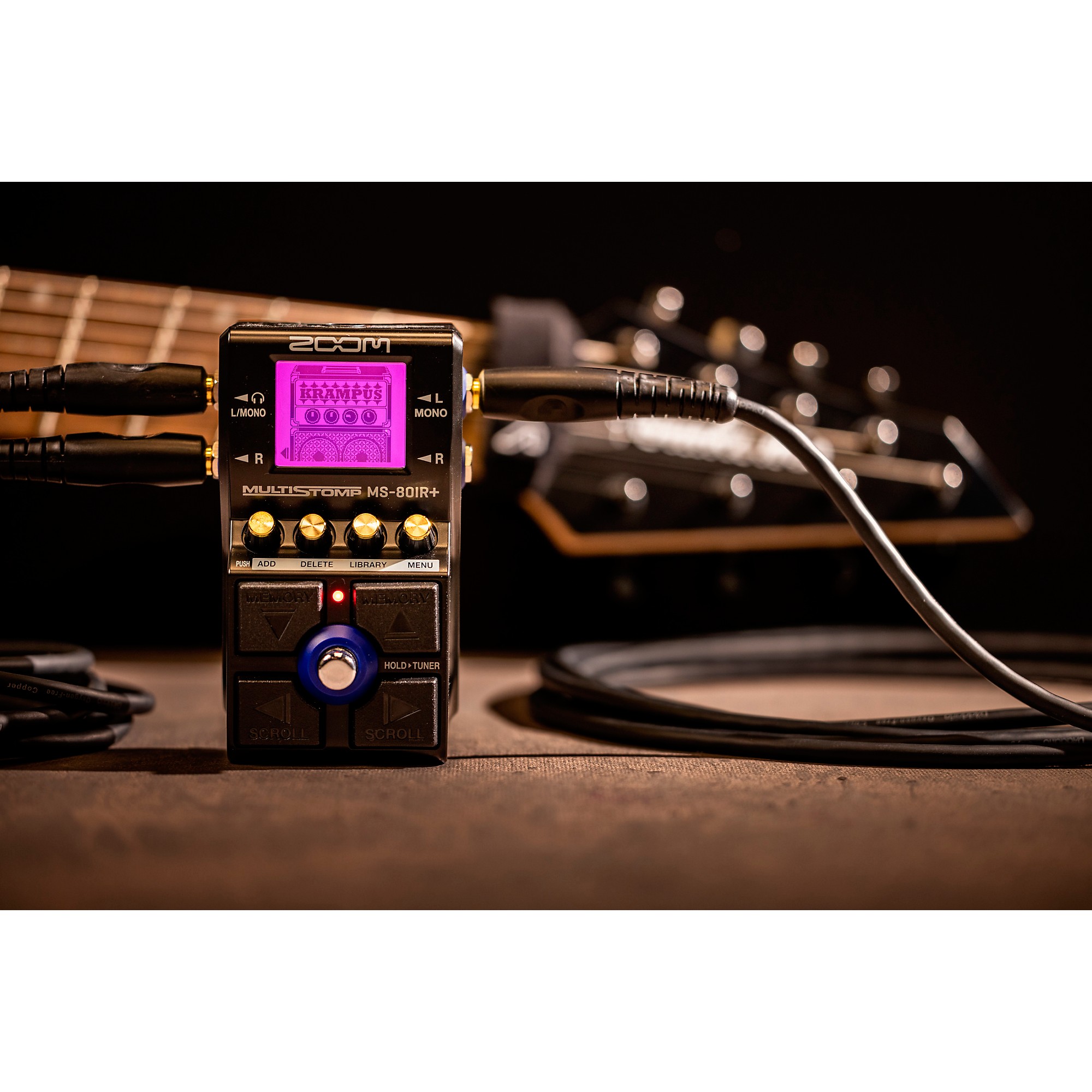 Zoom MS-80IR+ MultiStomp Pedal with Multi-Layer IR Technology