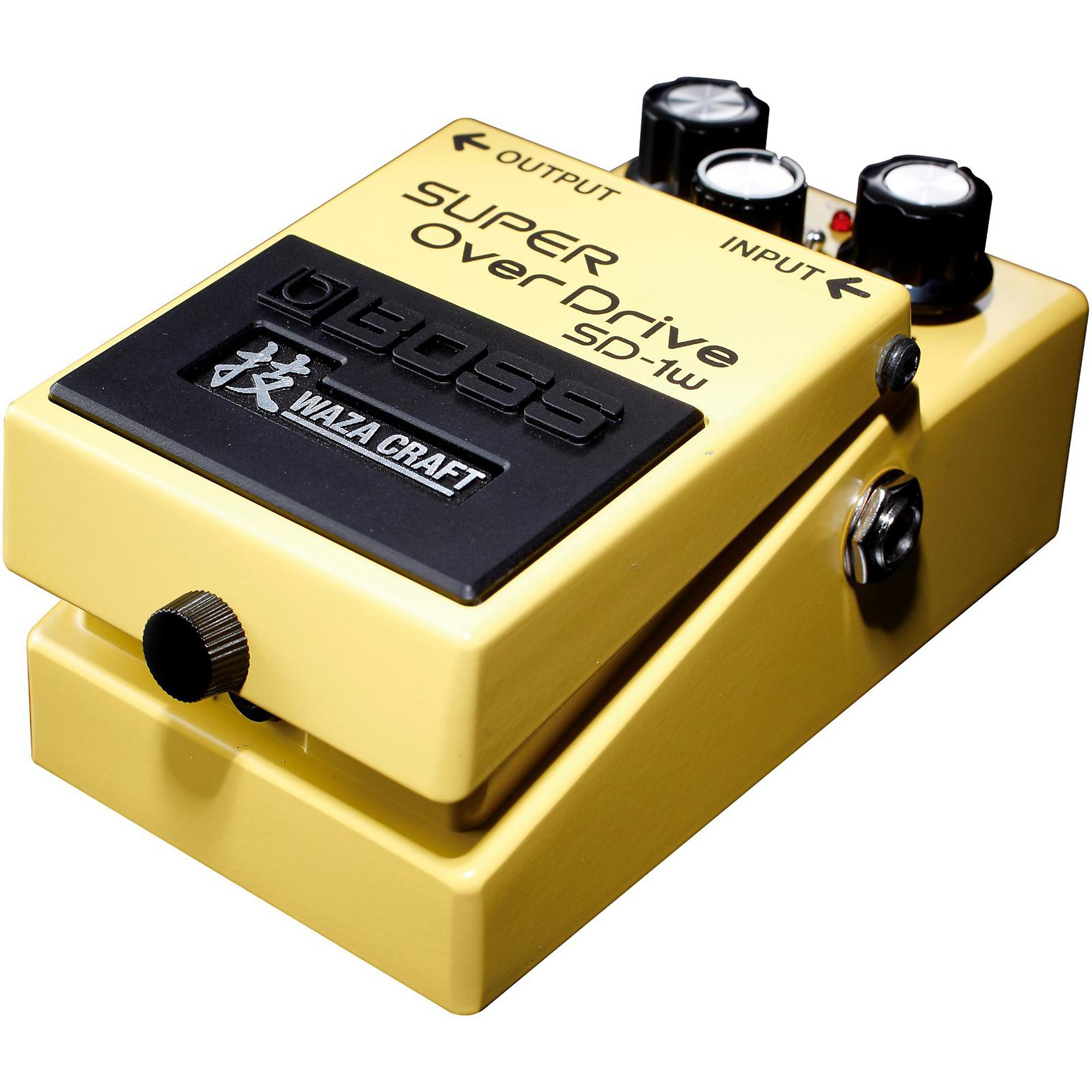 BOSS SD-1W Super Overdrive Waza Craft Guitar Effects Pedal | Music