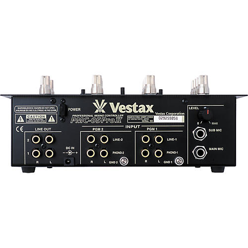 Vestax Vestax PMC-05 Pro II 2 Channel DJ Scratch Mixer