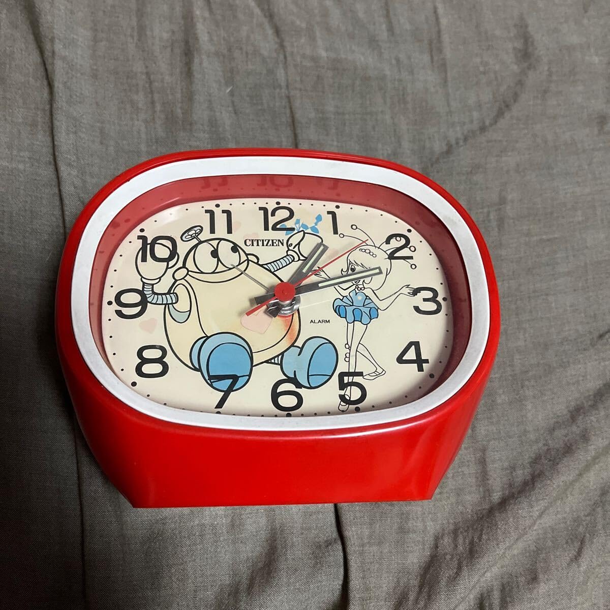 昭和レトロ】シチズン【ロボコン&ロビンちゃん】目覚まし時計 昭和