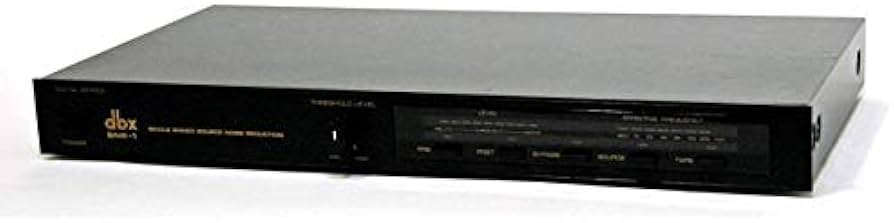Amazon.co.jp: dbx SNR-1 Single Ended Source Noise Reduction