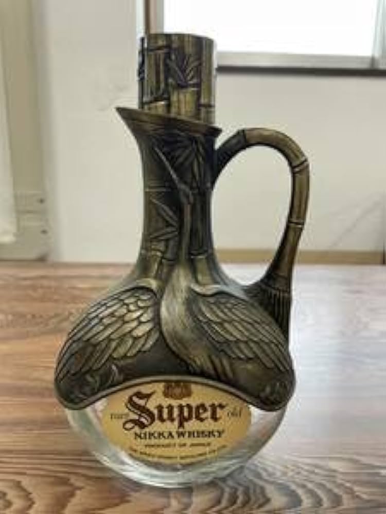 レア】希少ボトル スーパーニッカウイスキー 竹鶴サイン 突起ボトル