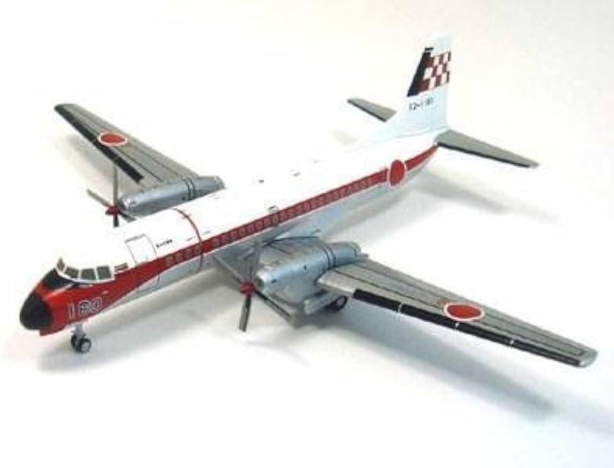 Amazon | 全日空商事 1/200 YS-11FC 航空自衛隊 入間 飛行点検機 完成