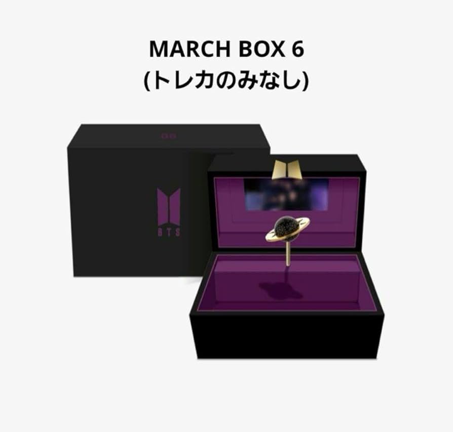 bts merch box 6 マーチボックス オルゴール