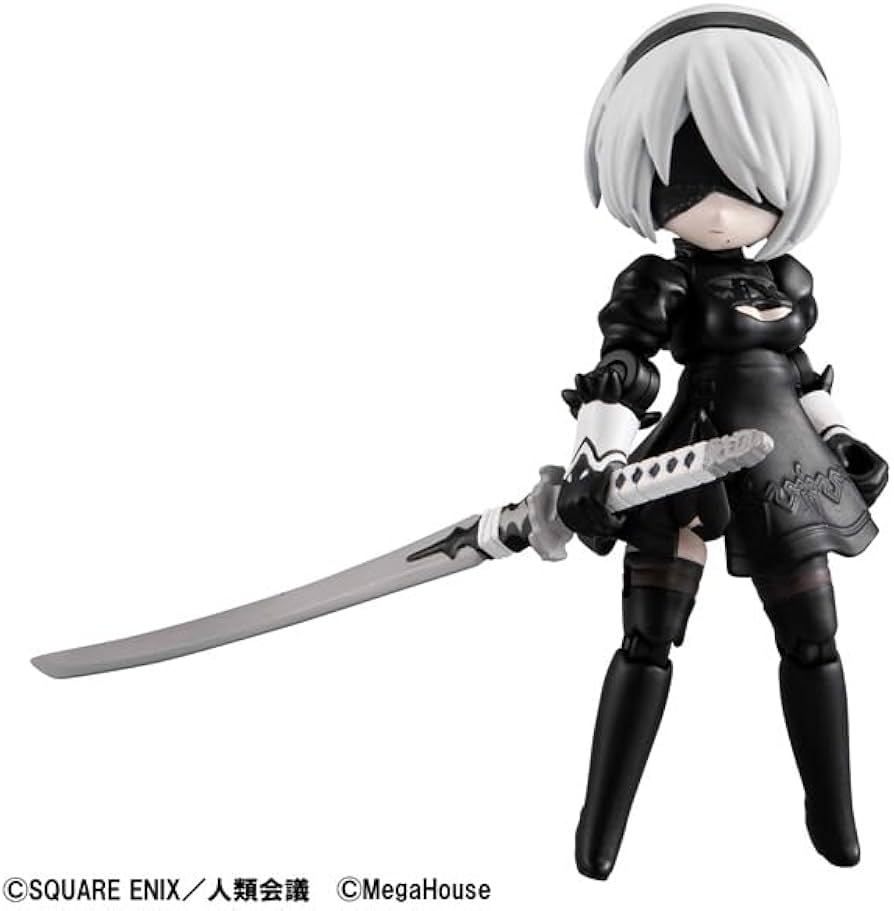 ニーアオートマタ 2B デスクトップアーミーvol.56 フィギュア Amazon
